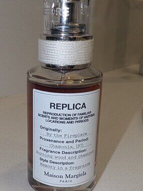 Real Authentic Maison Margiela Perfum/Cologne Replica By The Fireplace